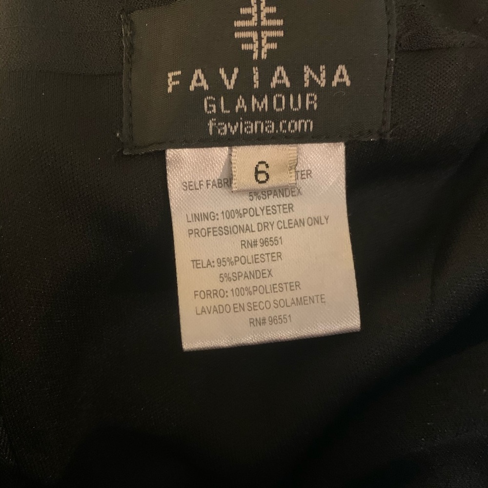 Faviana cocktail dress